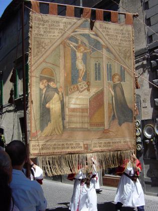Przedstawienie cudu eucharystycznego w Bolsena